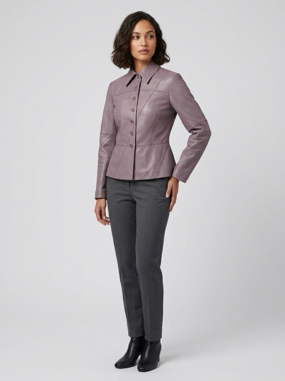 Women’s Tailored Leather Jacket